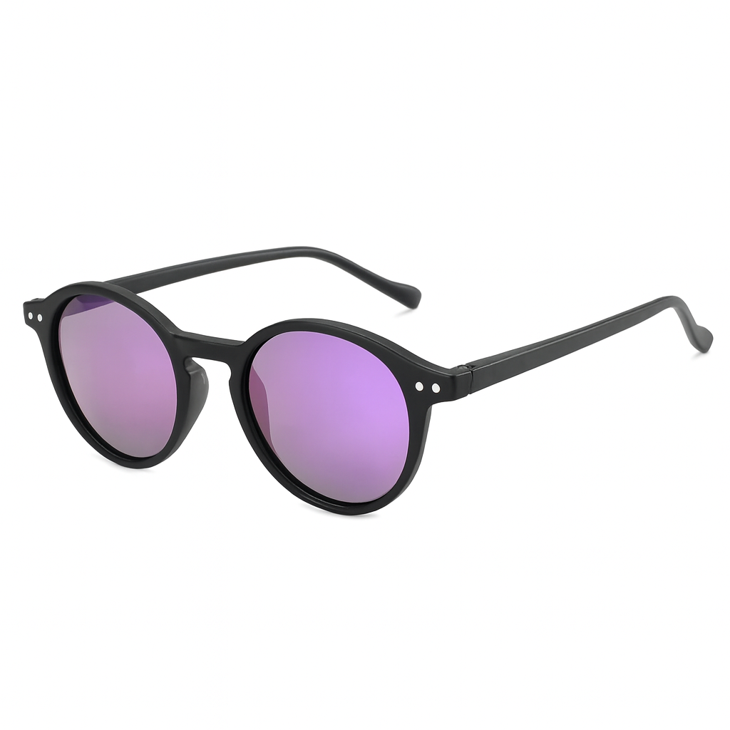 Óculos de Sol Vision Luxe Polarizado Retrô Redondo