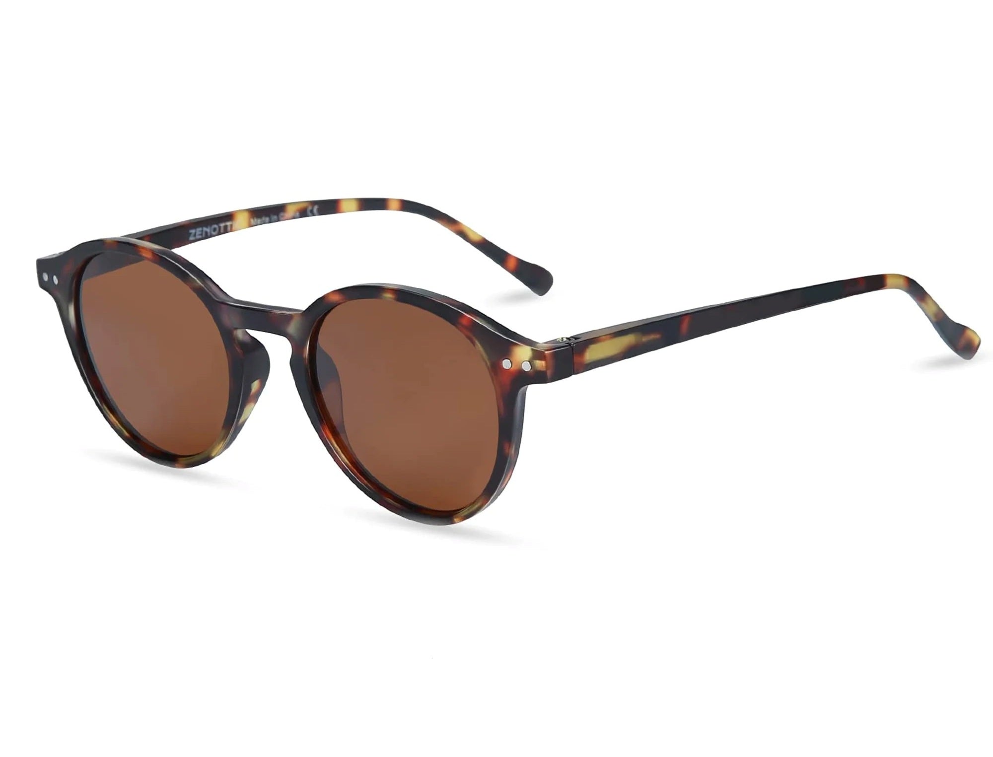 Óculos de Sol Vision Luxe Polarizado Retrô Redondo