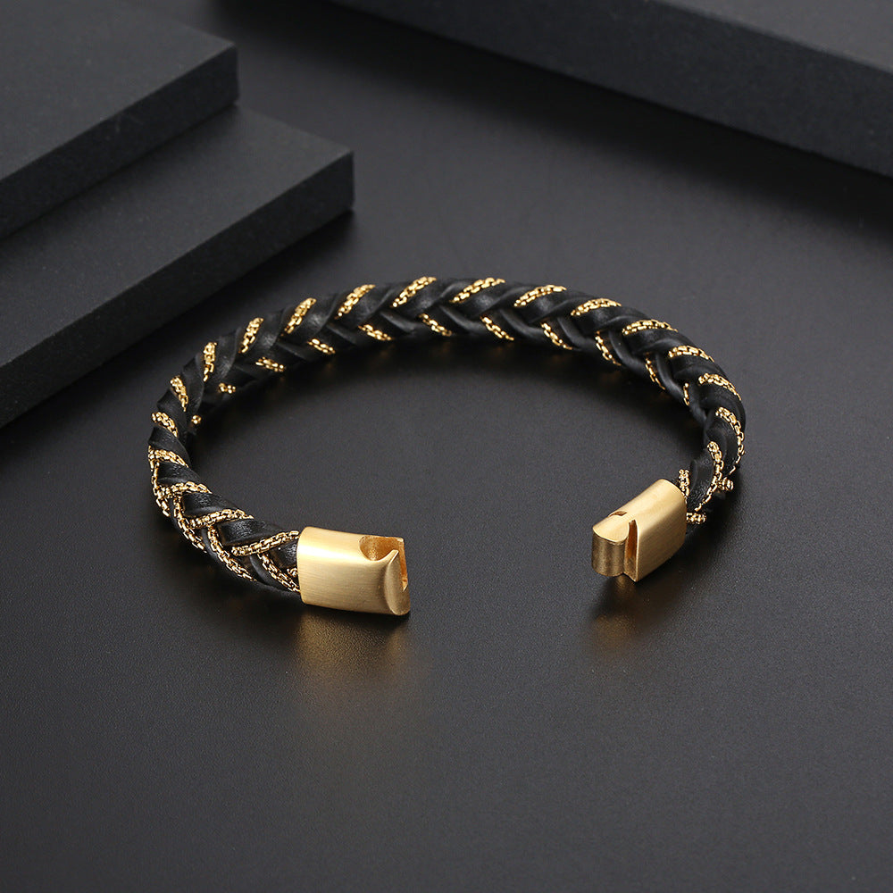 Pulseira masculina Auric Black