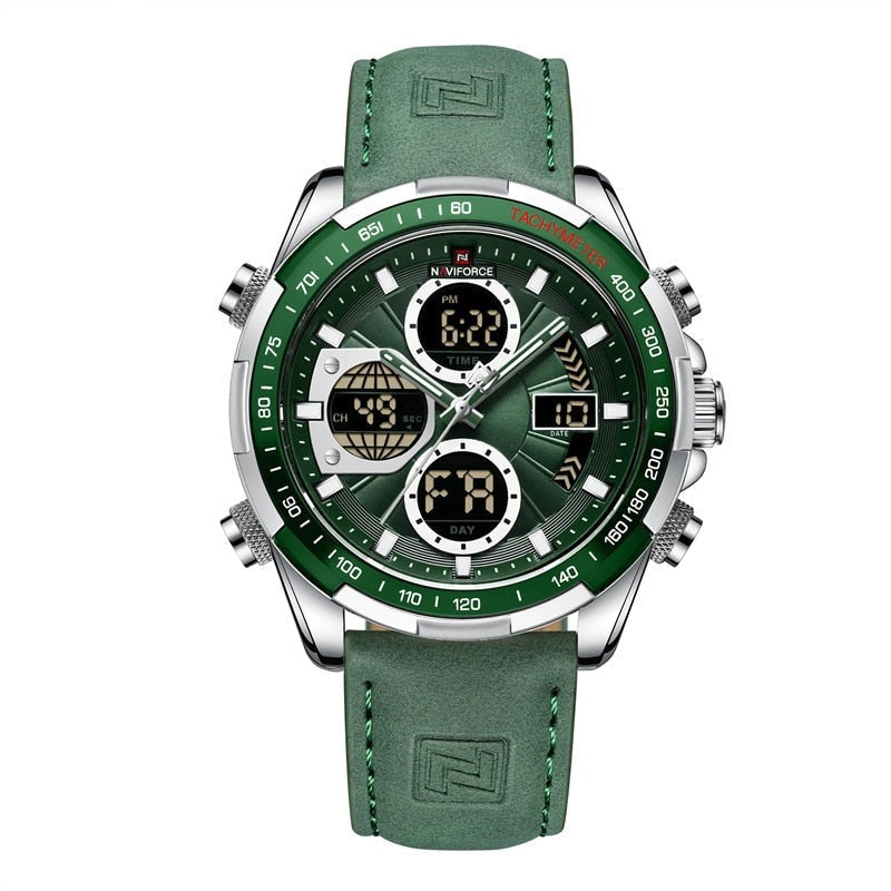 Relógio Masculino Prestige Digital com Pulseira em Couro