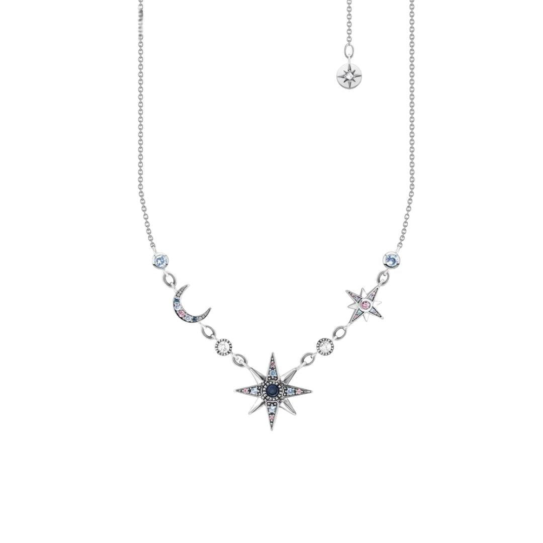 Colar Royalty Lua de cristal