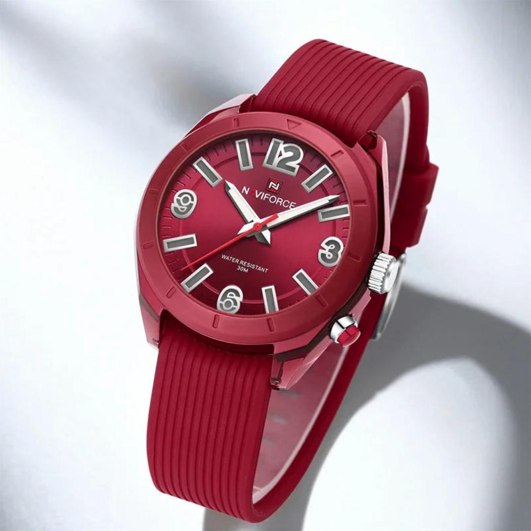 Relógio Feminino LunaSport com pulseira em silicone premiun