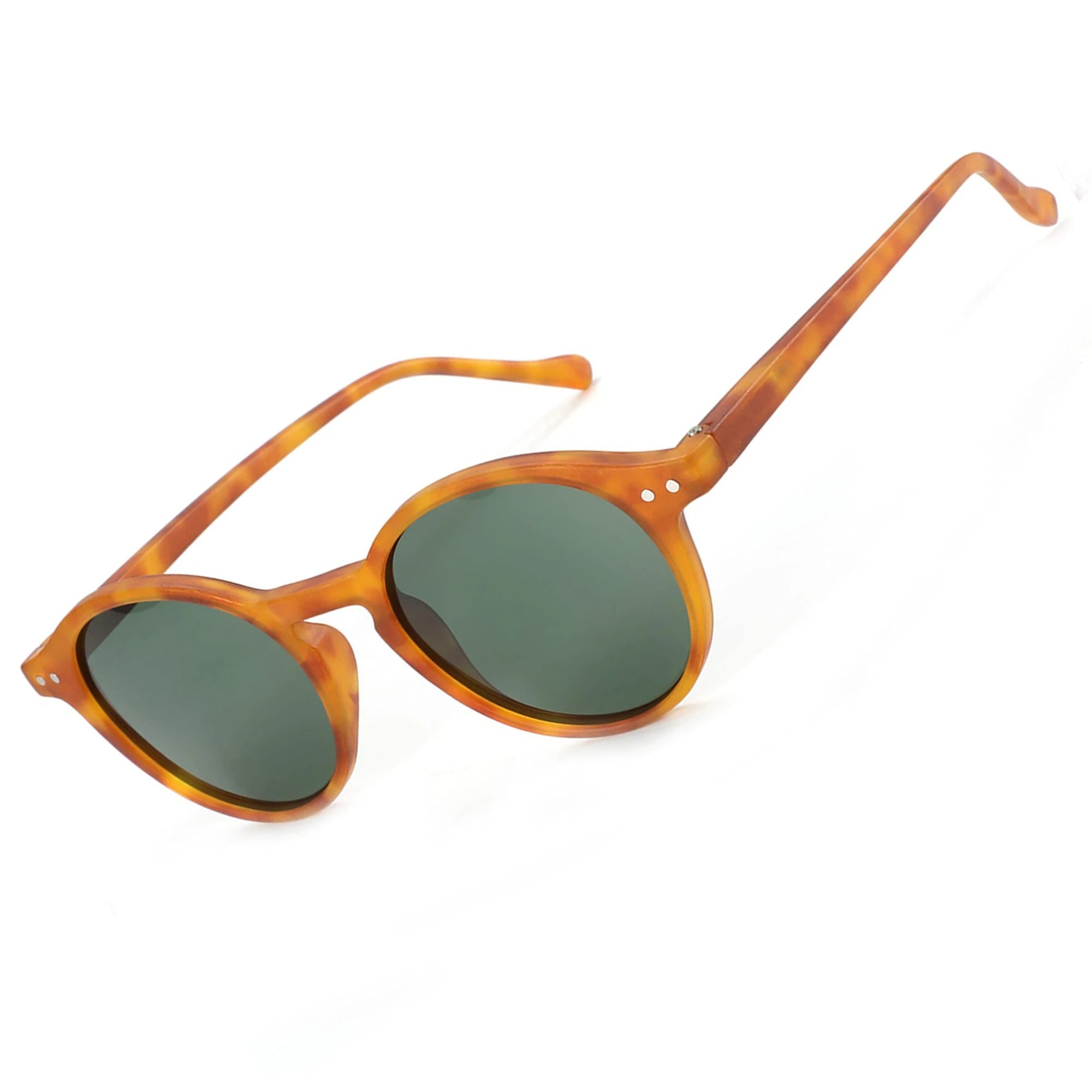 Óculos de Sol Vision Luxe Polarizado Retrô Redondo
