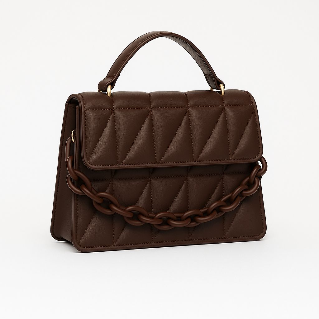 Bolsa Feminina de Mão Modelo Forever Chocolate