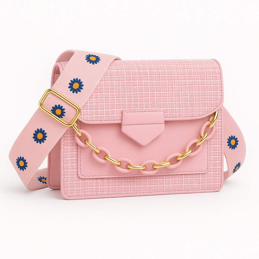 Bolsa Feminina Modelo Flower