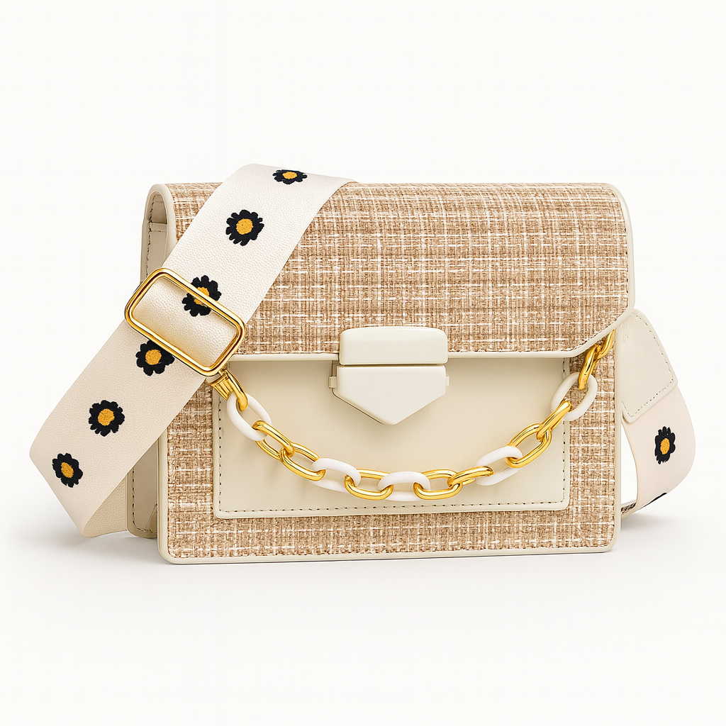 Bolsa Feminina Modelo Flower