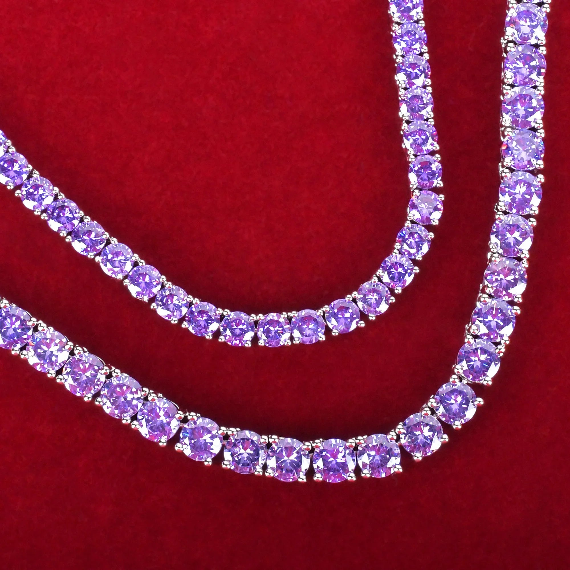 Colar Violeta d’Or Banhado a Ouro 24K