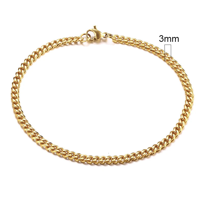 Pulseira Vnox Chunky Miami Curb