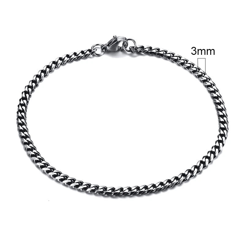 Pulseira Vnox Chunky Miami Curb