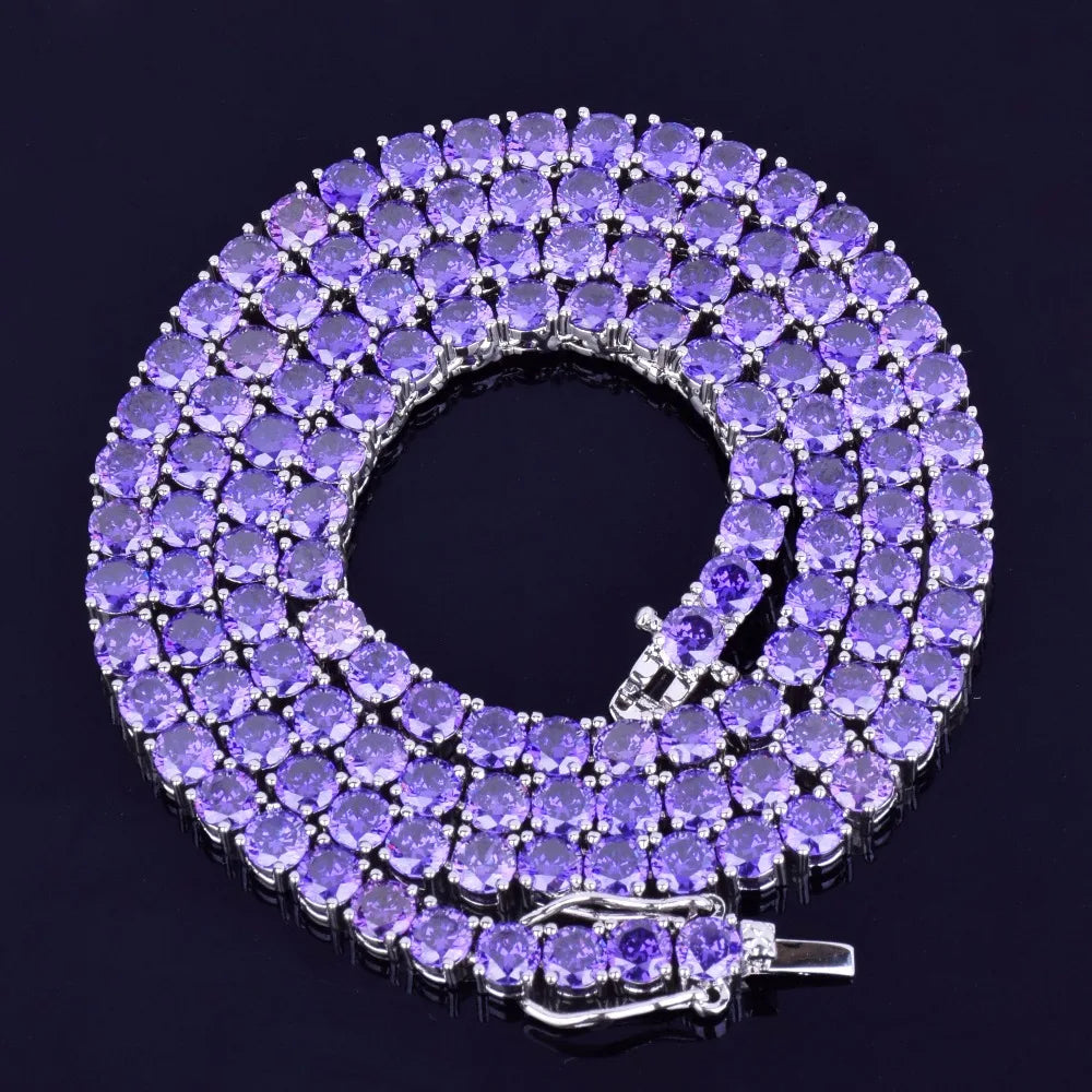 Colar Violeta d’Or Banhado a Ouro 24K