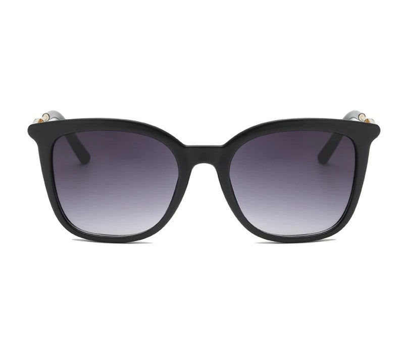 Óculos de Sol Feminino Vintage Quadrado Clássico com Lentes Degradê