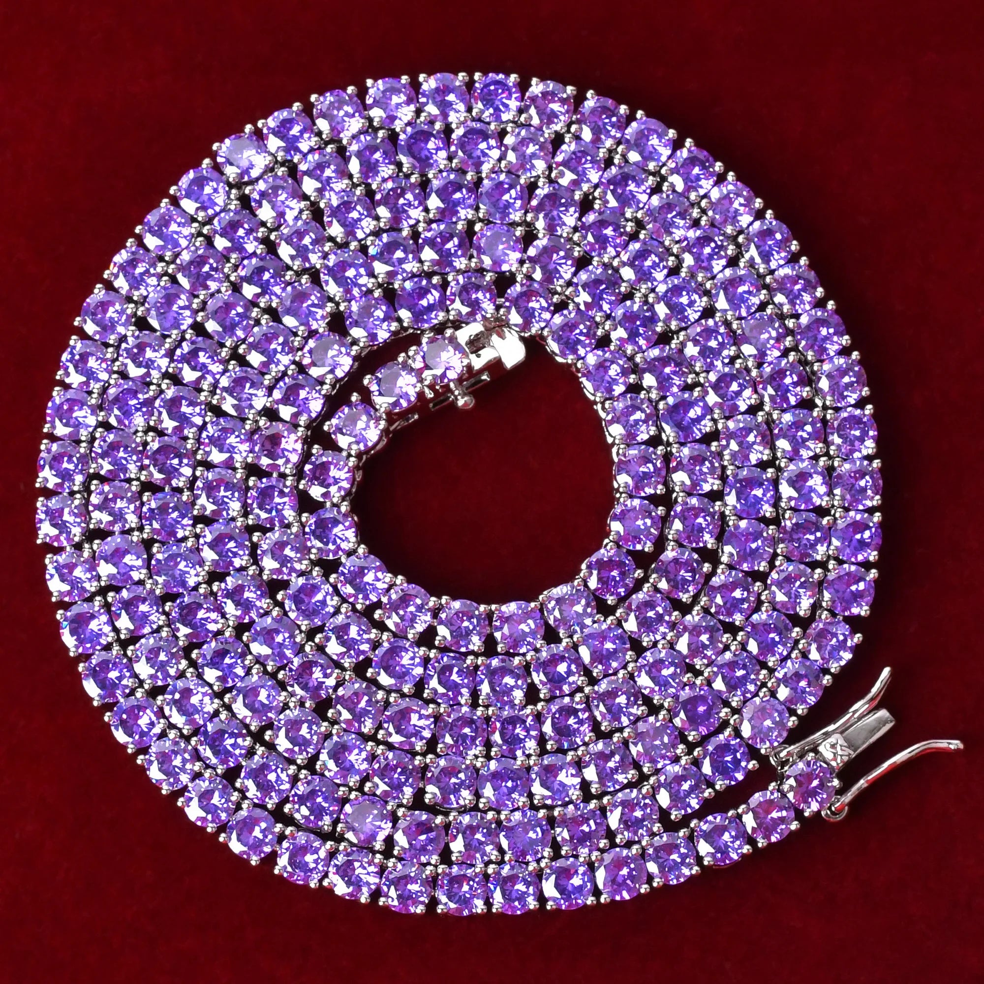 Colar Violeta d’Or Banhado a Ouro 24K