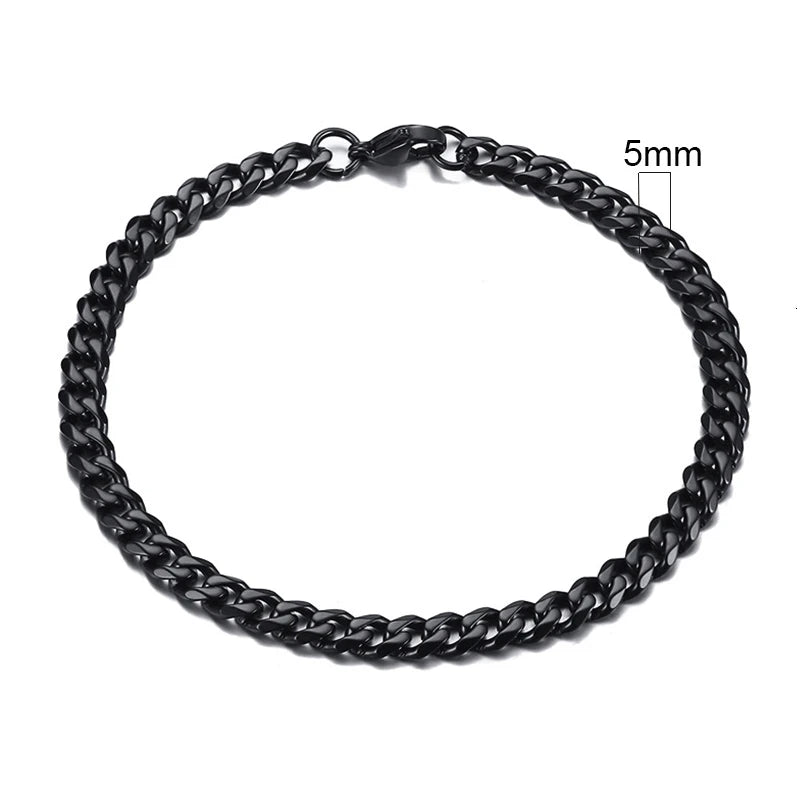 Pulseira Vnox Chunky Miami Curb