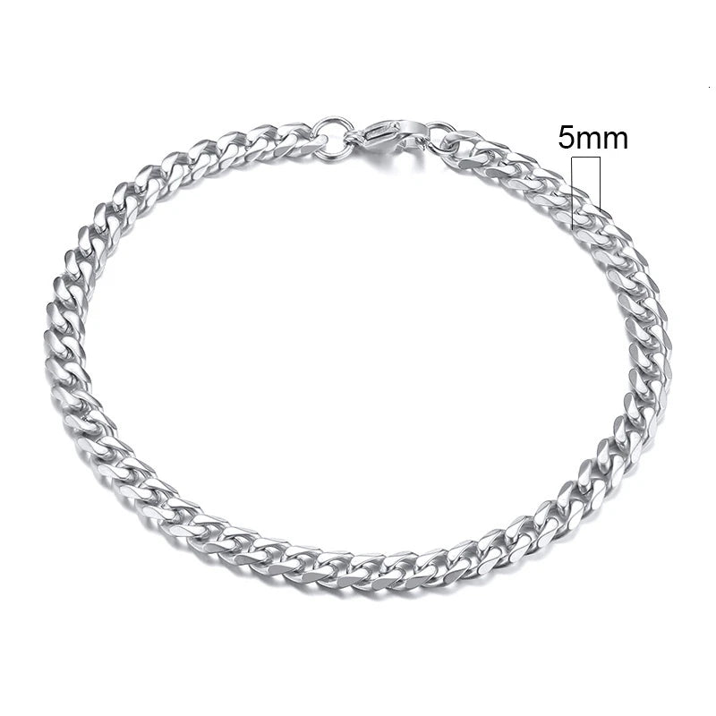 Pulseira Vnox Chunky Miami Curb
