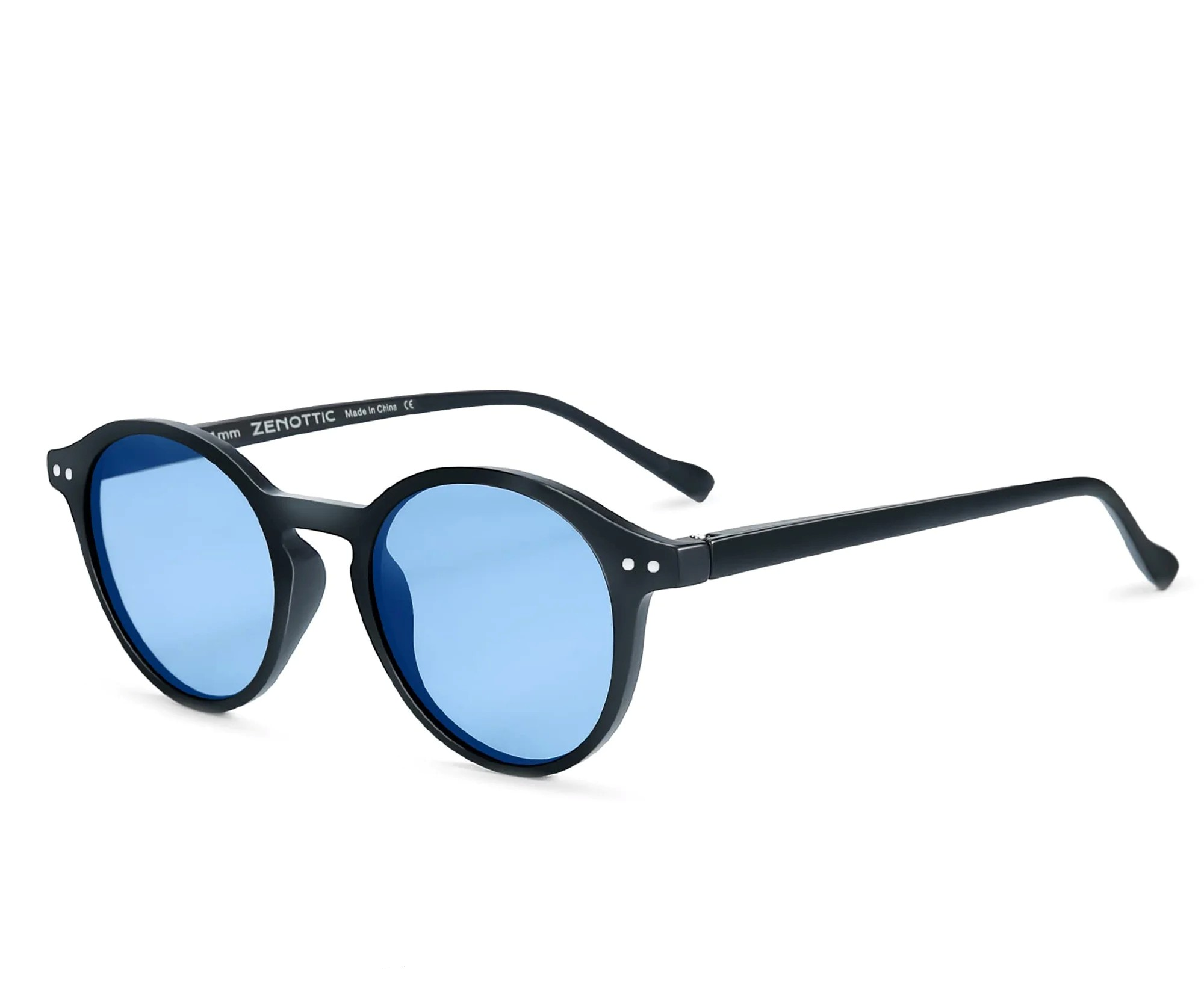 Óculos de Sol Vision Luxe Polarizado Retrô Redondo