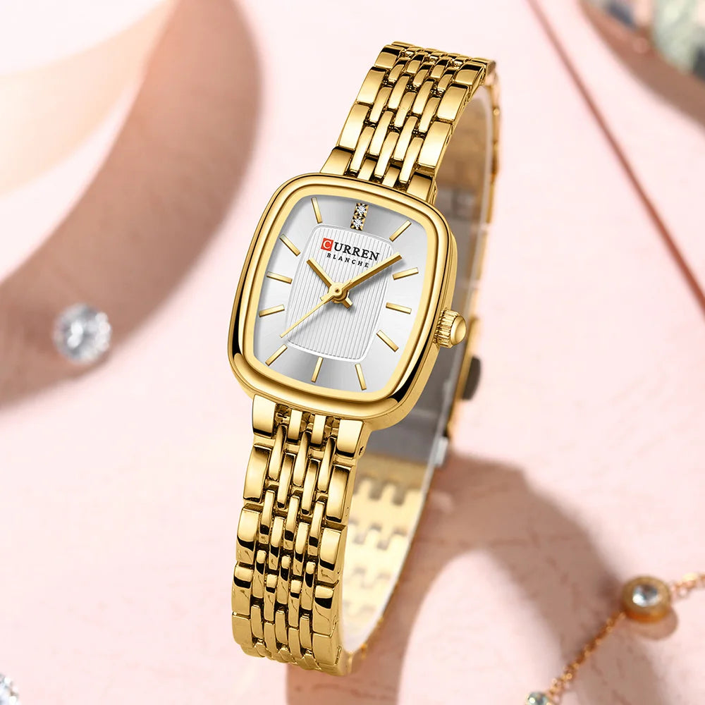 Relógio Feminino Drama D'or com pulseira em aço