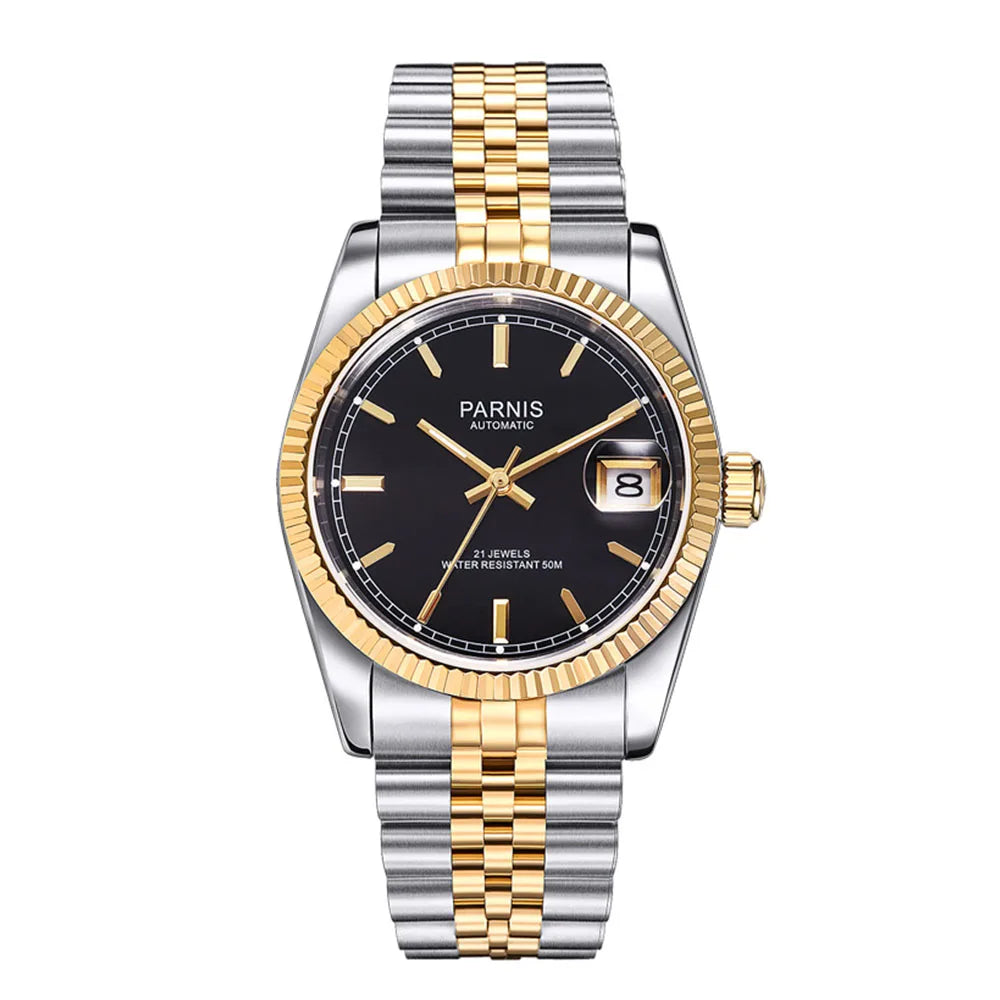 Relógio Feminino Parnis Sapphire Chronomaster
