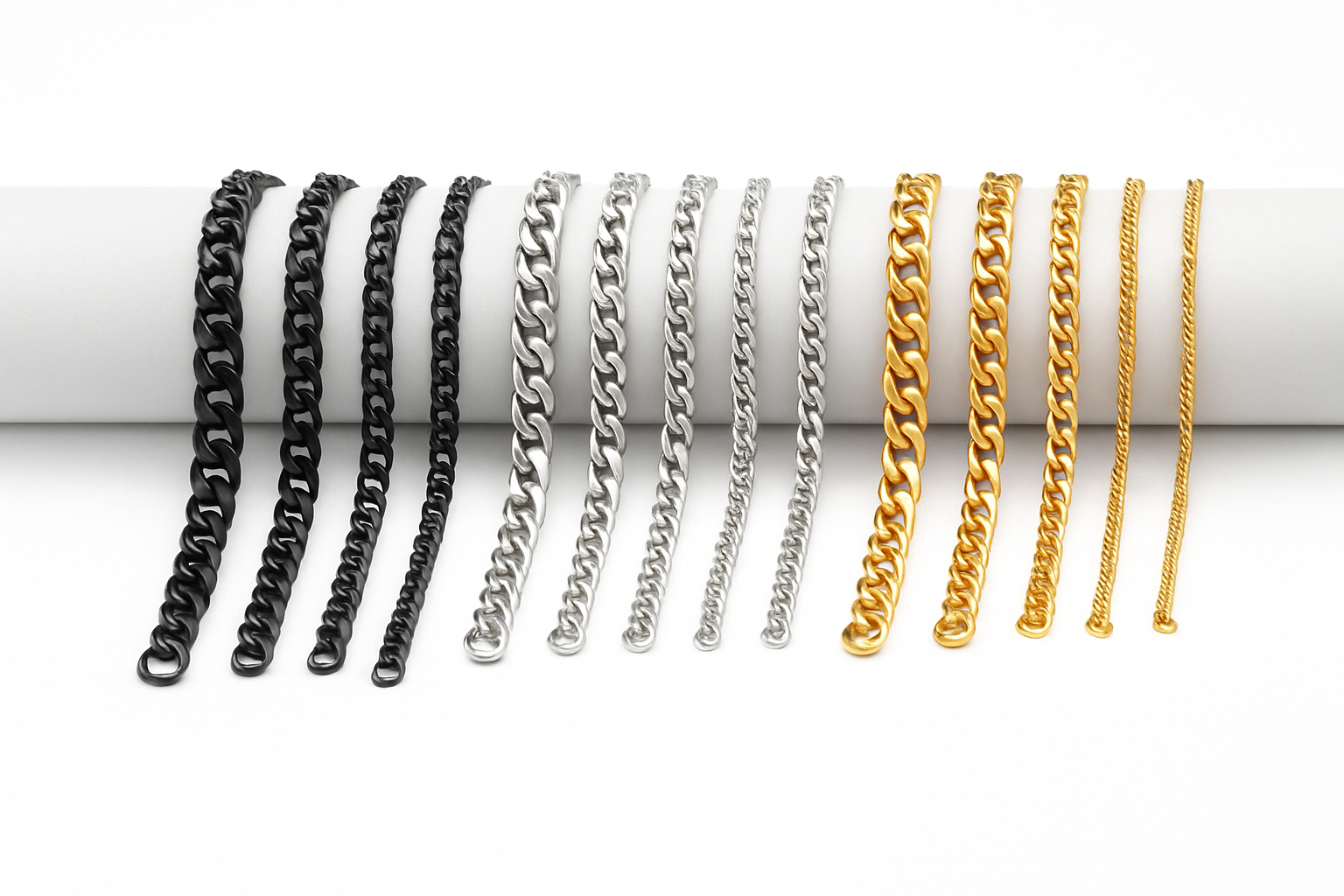 Pulseira Vnox Chunky Miami Curb